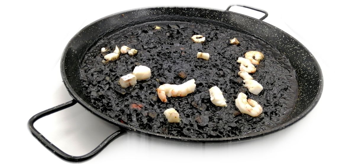 Arroz negro con sepia