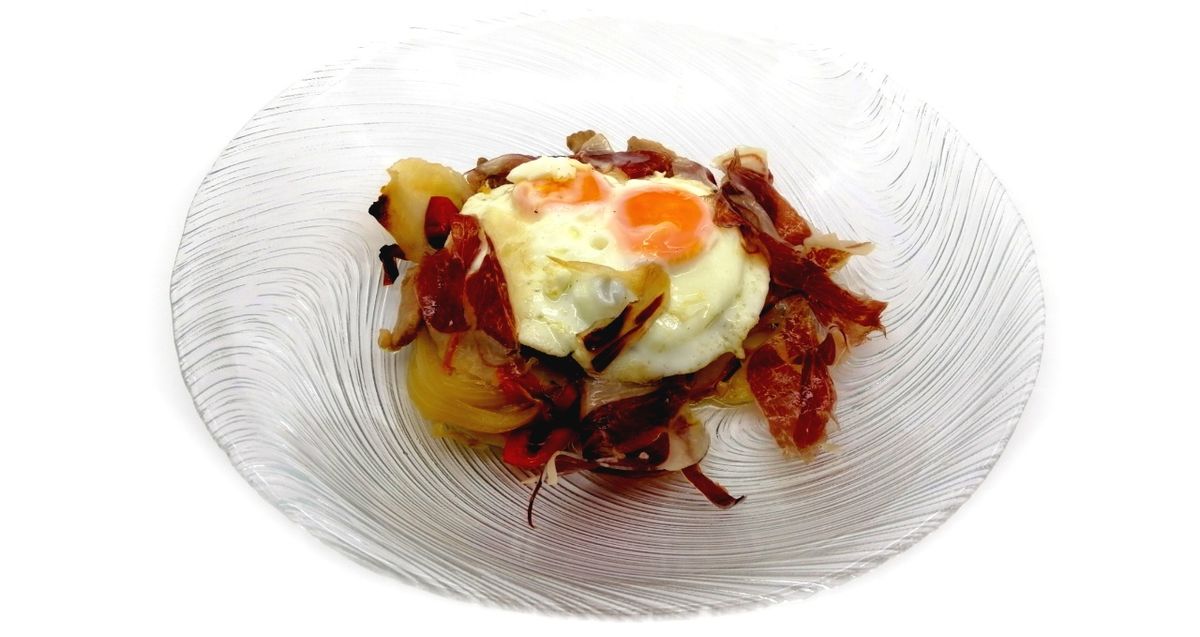 Huevos rotos al estilo Carvajal