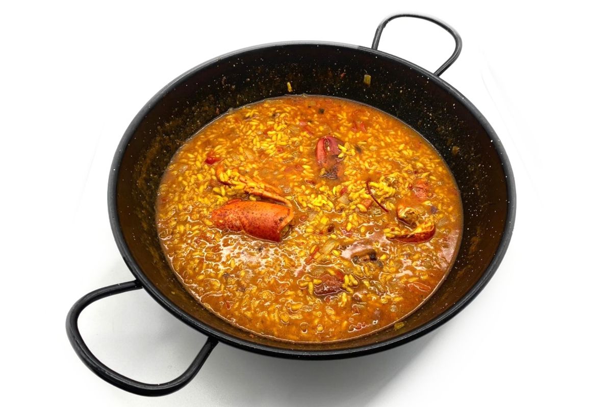 Arroz caldoso con bogavante